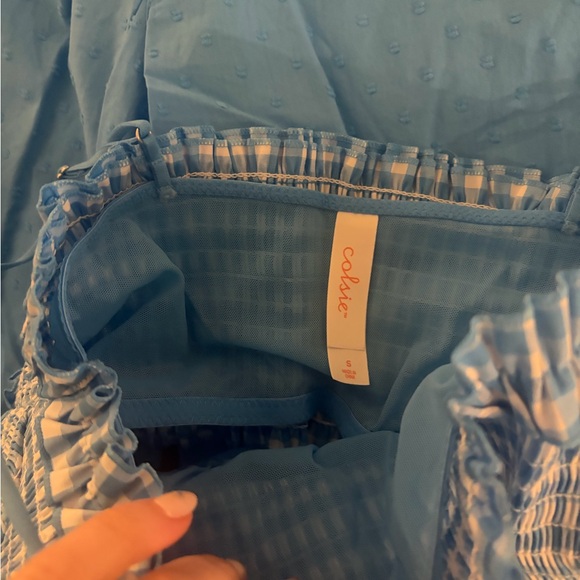 Colsie Blue Pajama Set - Picture 4 of 4